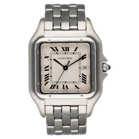 cartier panthere jumbo 1300|Cartier Panther Jumbo 1300 Stainless Steel Ref. 130 000 C.